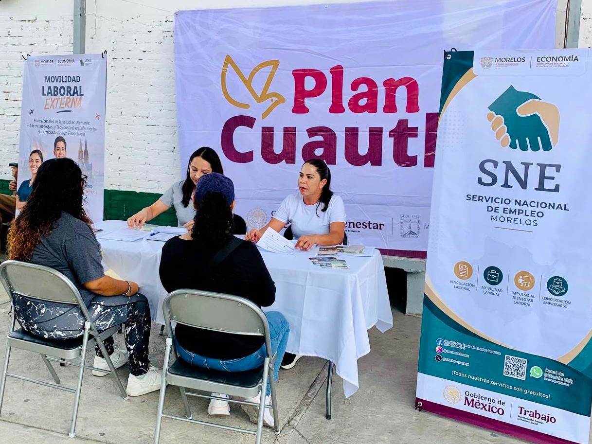 Brindará Plan Cuautla vacantes y servicios de empleo a tres colonias
