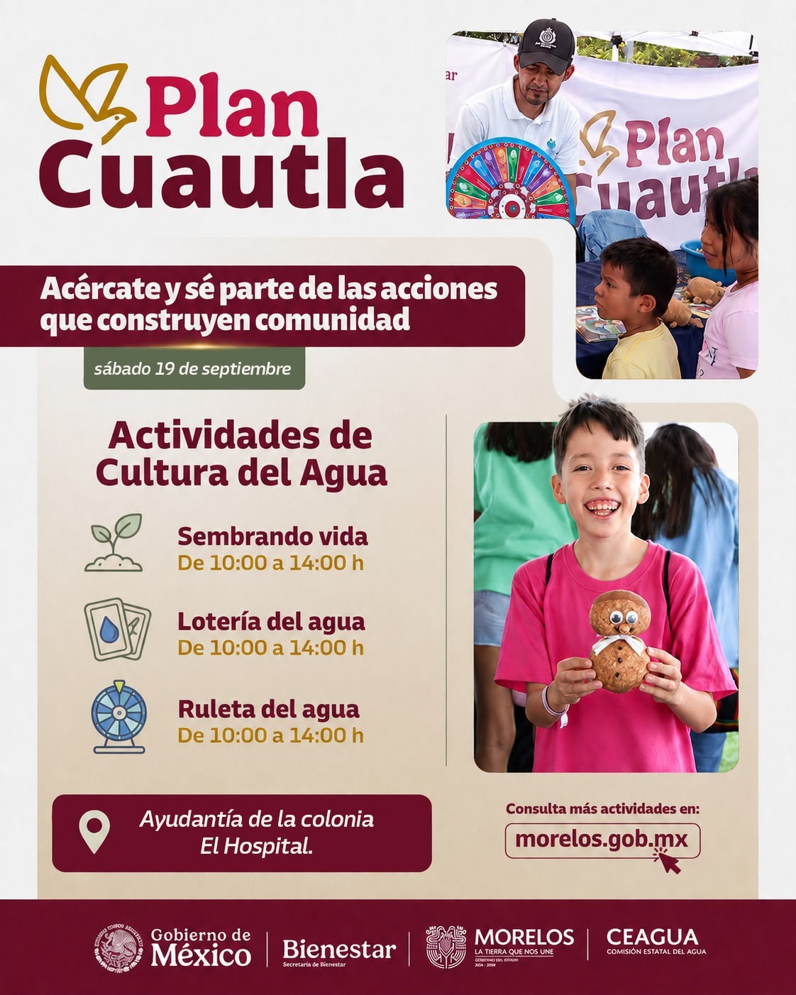 Fomenta Gobierno estatal el cuidado del agua con talleres y juegos en Cuautla