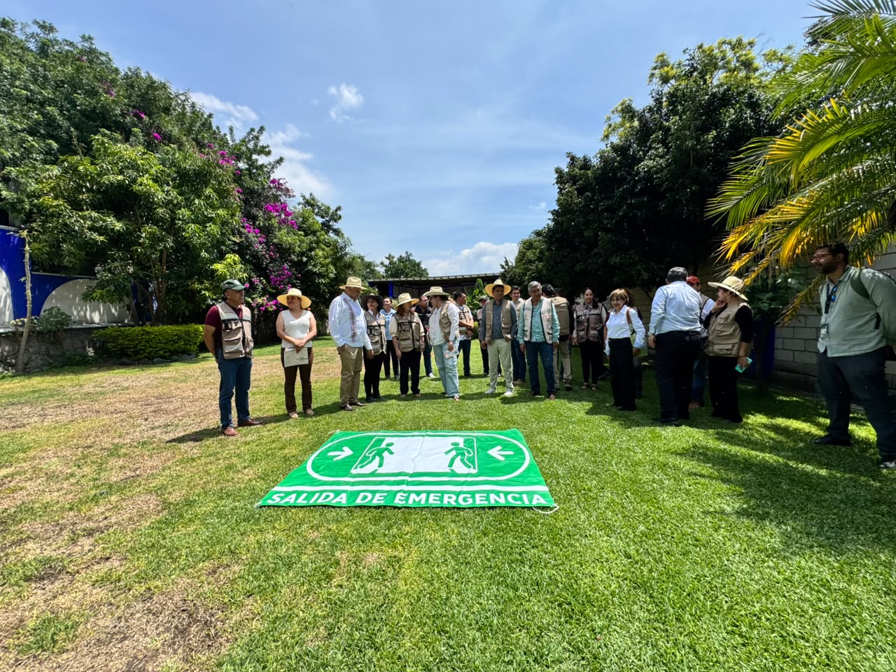 Participan más de 391 mil personas en Morelos en el Segundo Simulacro Nacional 2026