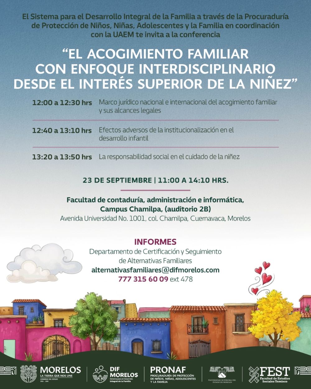 Promueve SEDIF el acogimiento familiar para garantizar a niñas, niños y adolescentes el derecho a vivir en familia