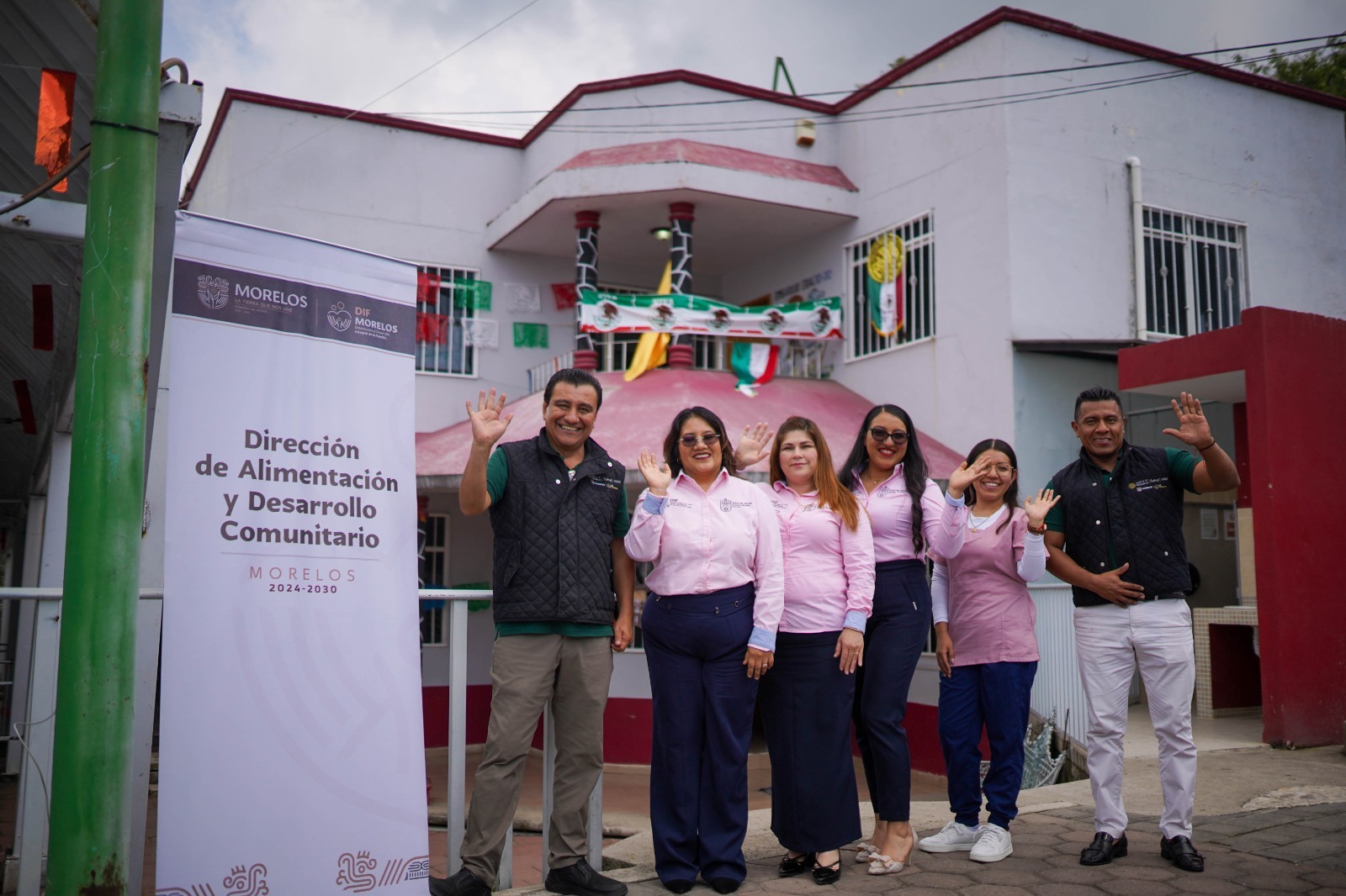  Impulsa SEDIF servicios comunitarios en Tetela del Volcán con equipamiento de centros DIF Pilares