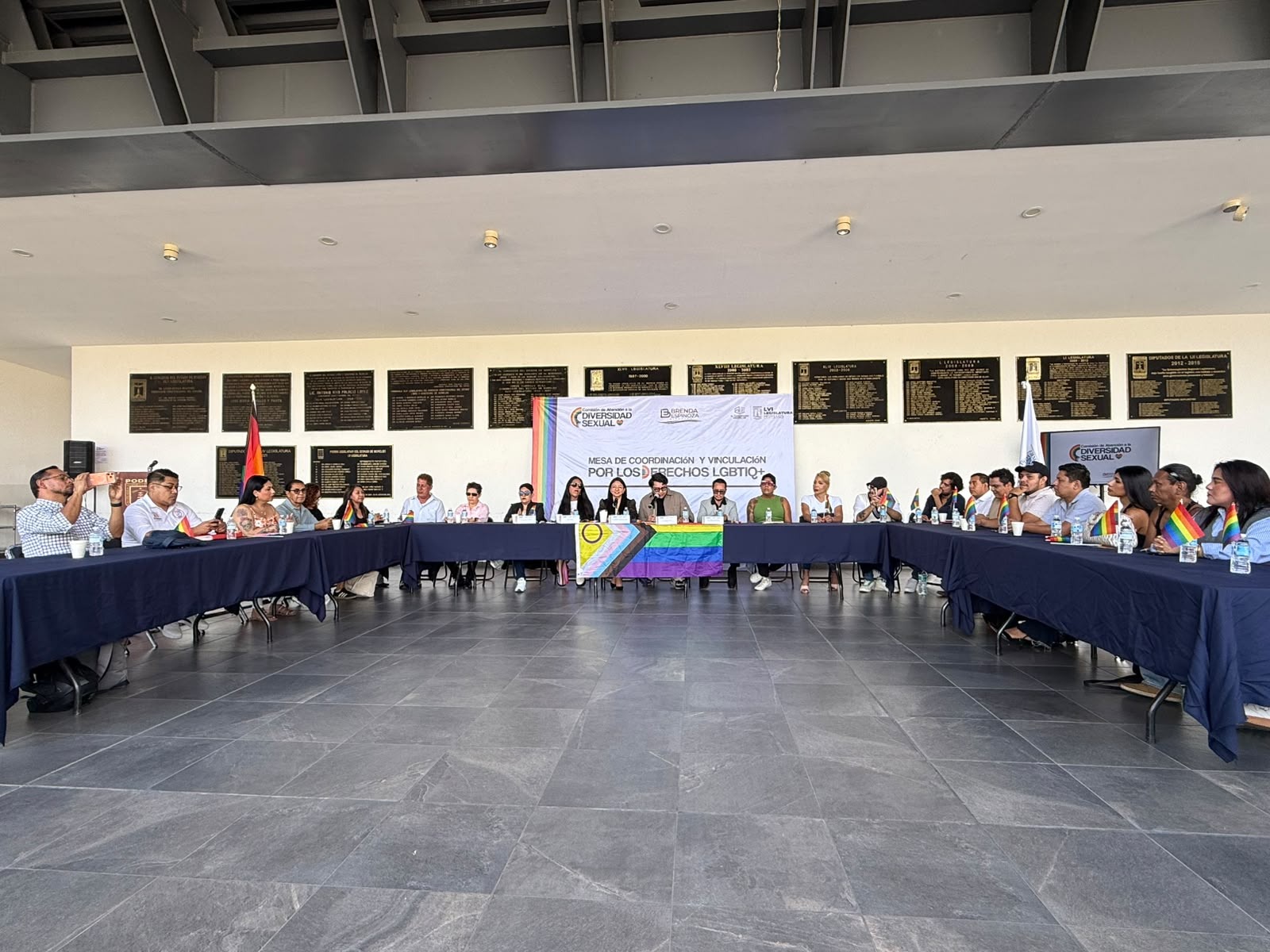 Coordinan Gobierno del Estado y Congreso Local agenda de derechos LGBTIQ+*