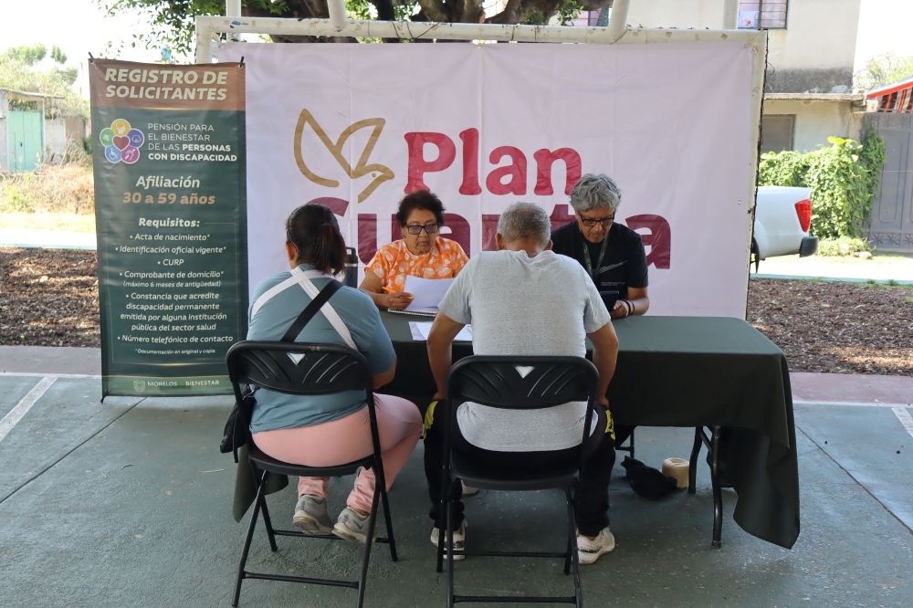  Avanza Plan Cuautla con el prerregistro de personas con discapacidad de 30 a 59 años