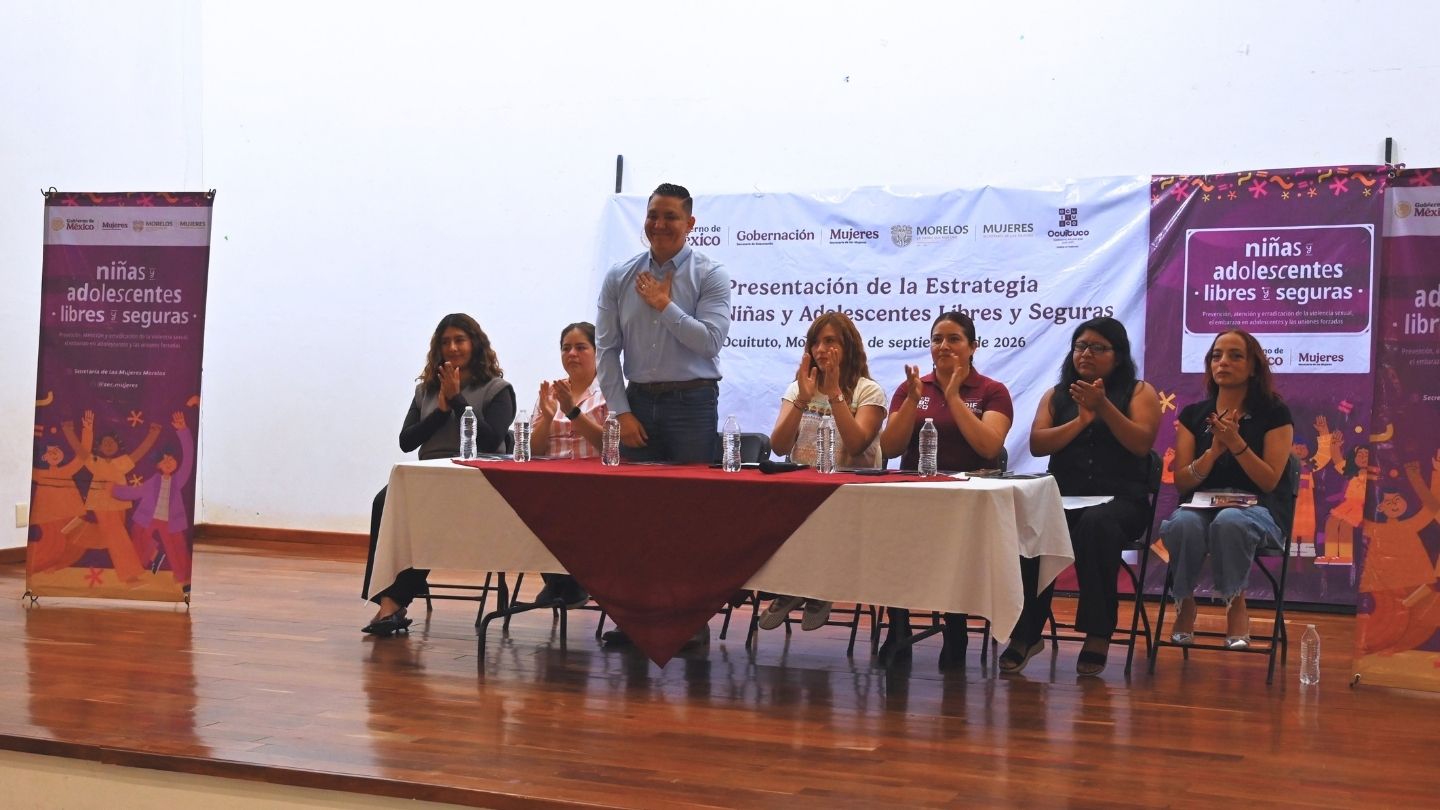 Inicia en Ocuituco despliegue territorial de Fobam para prevenir el embarazo infantil y adolescente