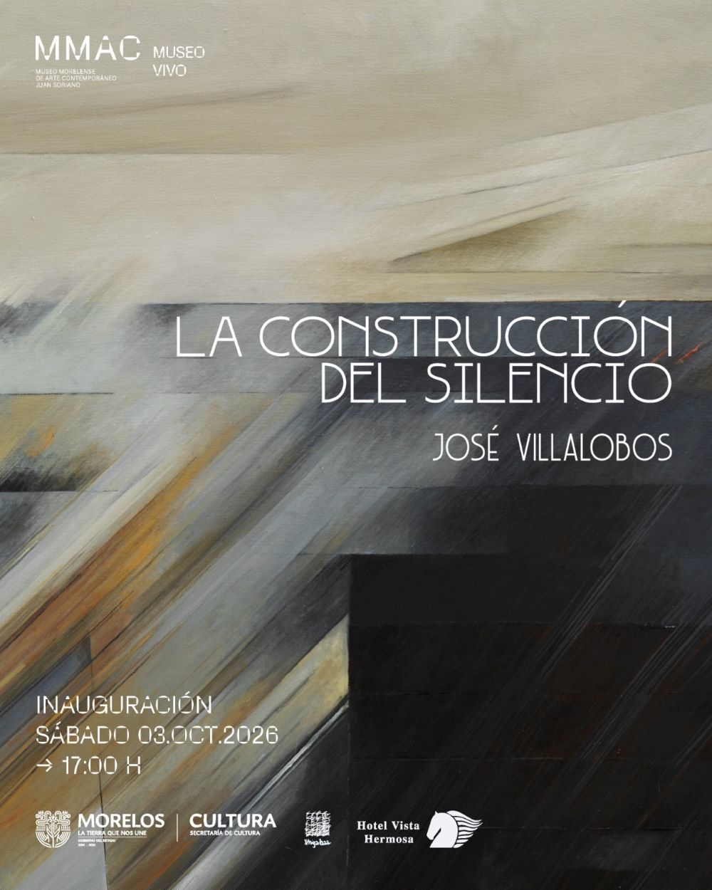 Invita MMAC a conocer la obra de José Villalobos con la exposición “La Construcción del Silencio”