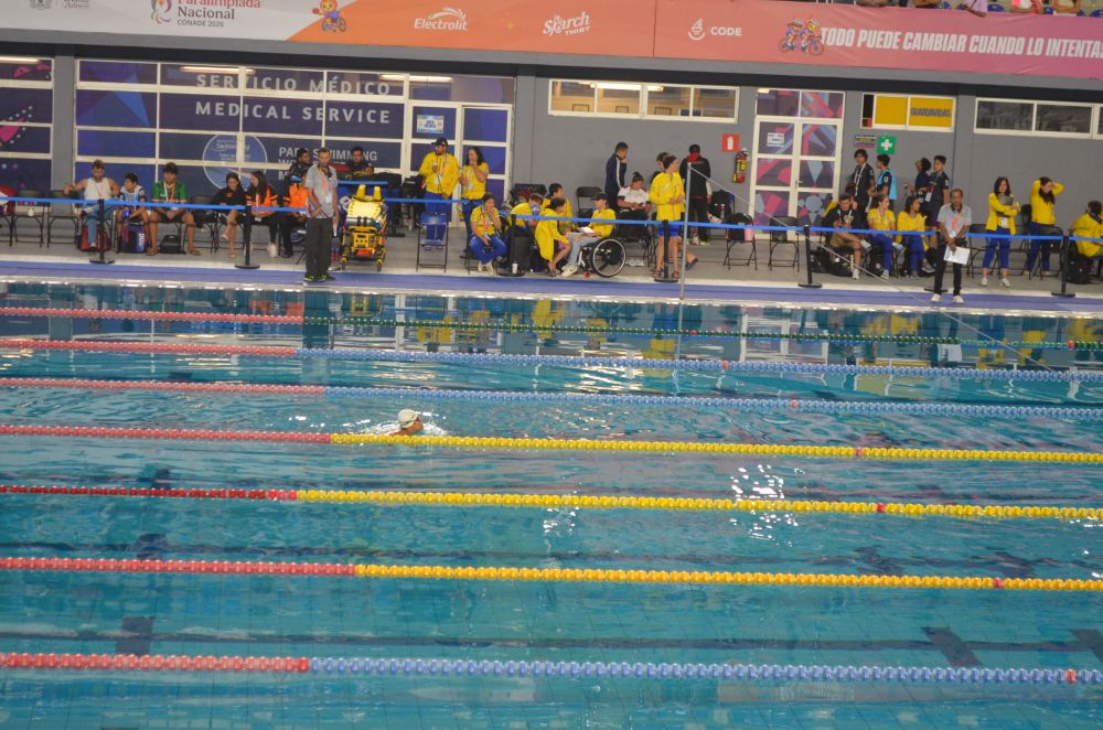 Consigue Morelos ocho medallas en paranatación de la paralimpiada Nacional Conade 2026