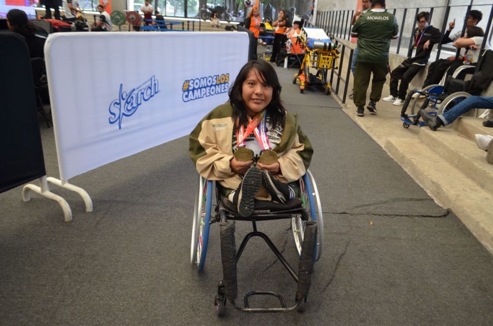 Retoman Alina Miranda y Evan Said actividad en para atletismo
