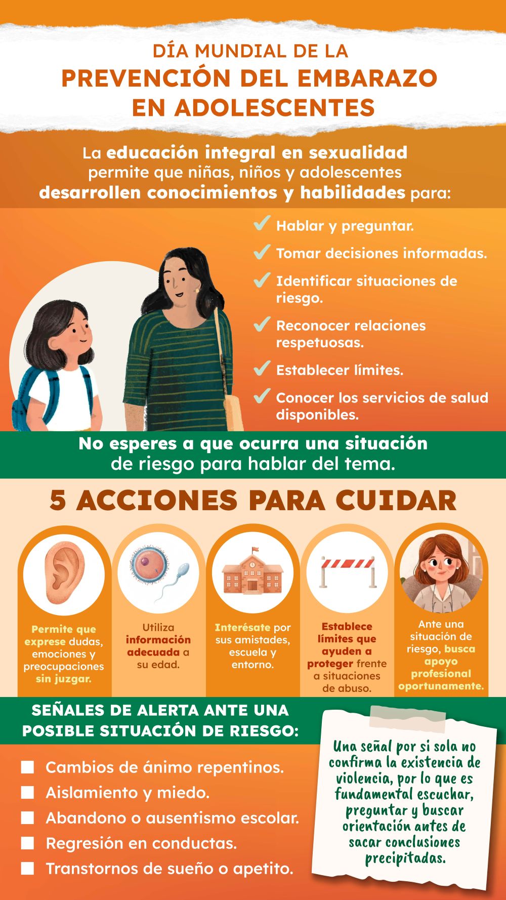 Impulsa Gobierno de Morelos información para prevenir el embarazo en adolescentes y proteger sus derechos