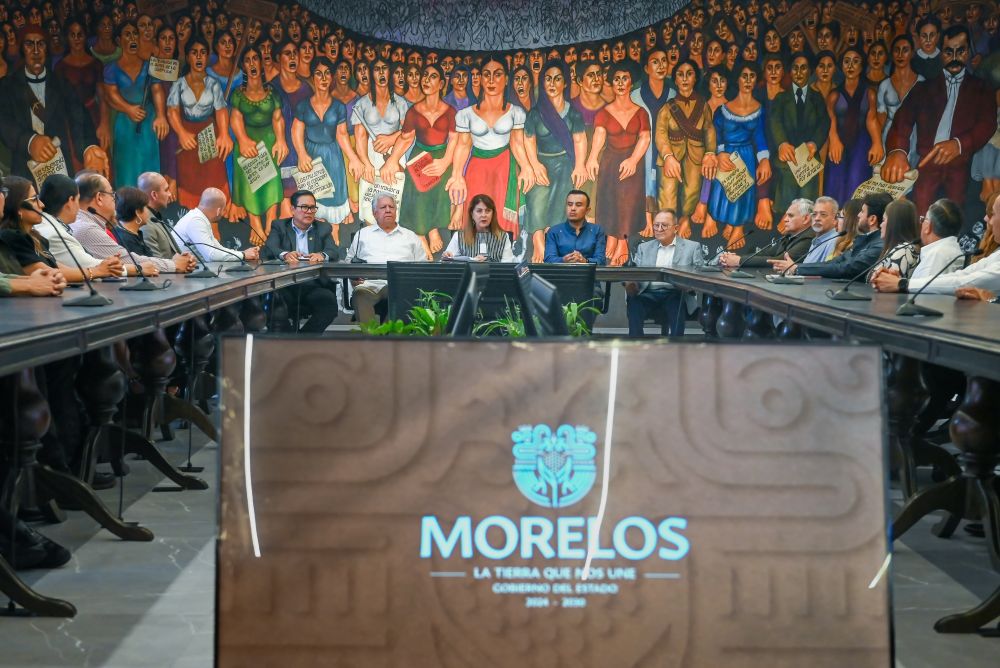 Reabre Margarita González Saravia el Salón Morelos en Palacio de Gobierno como espacio de memoria histórica y diálogo institucional