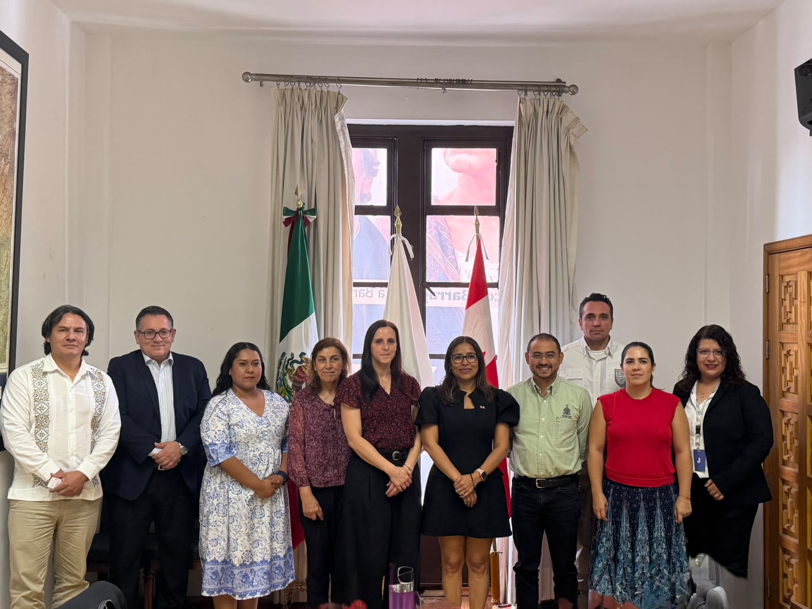 Amplía Morelos cooperación con Canadá en migración, educación y atención a visitantes