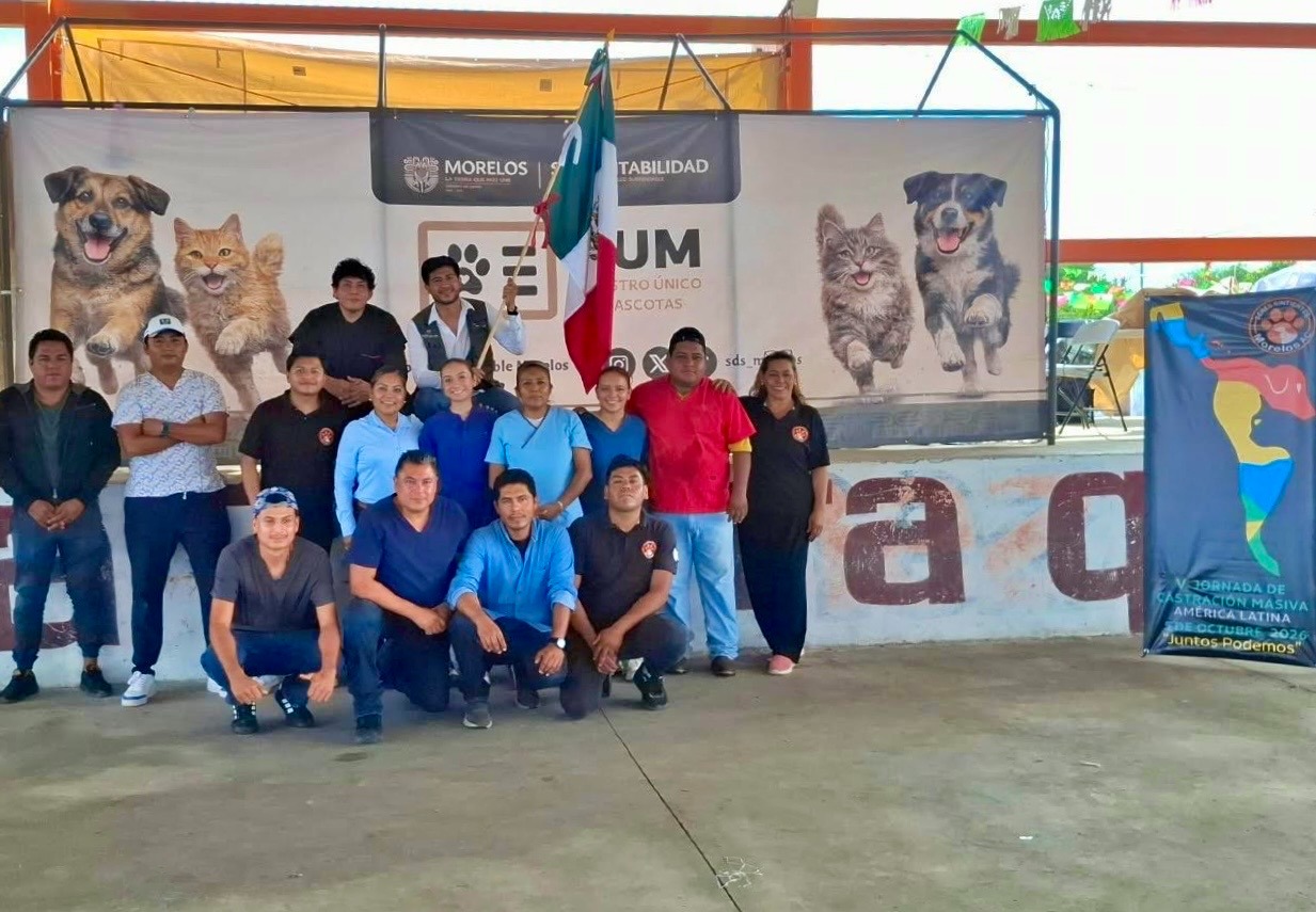 Supera Gobierno de Morelos meta de esterilizaciones gratuitas en jornada masiva latinoamericana