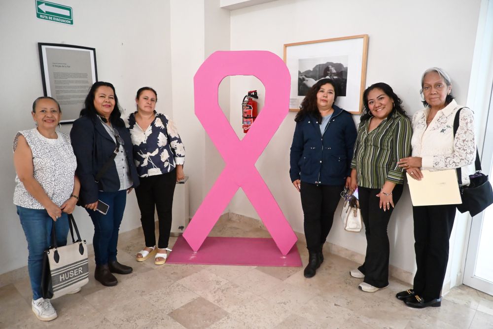Promueve Secretaría de Bienestar prevención del cáncer de mama entre servidoras públicas