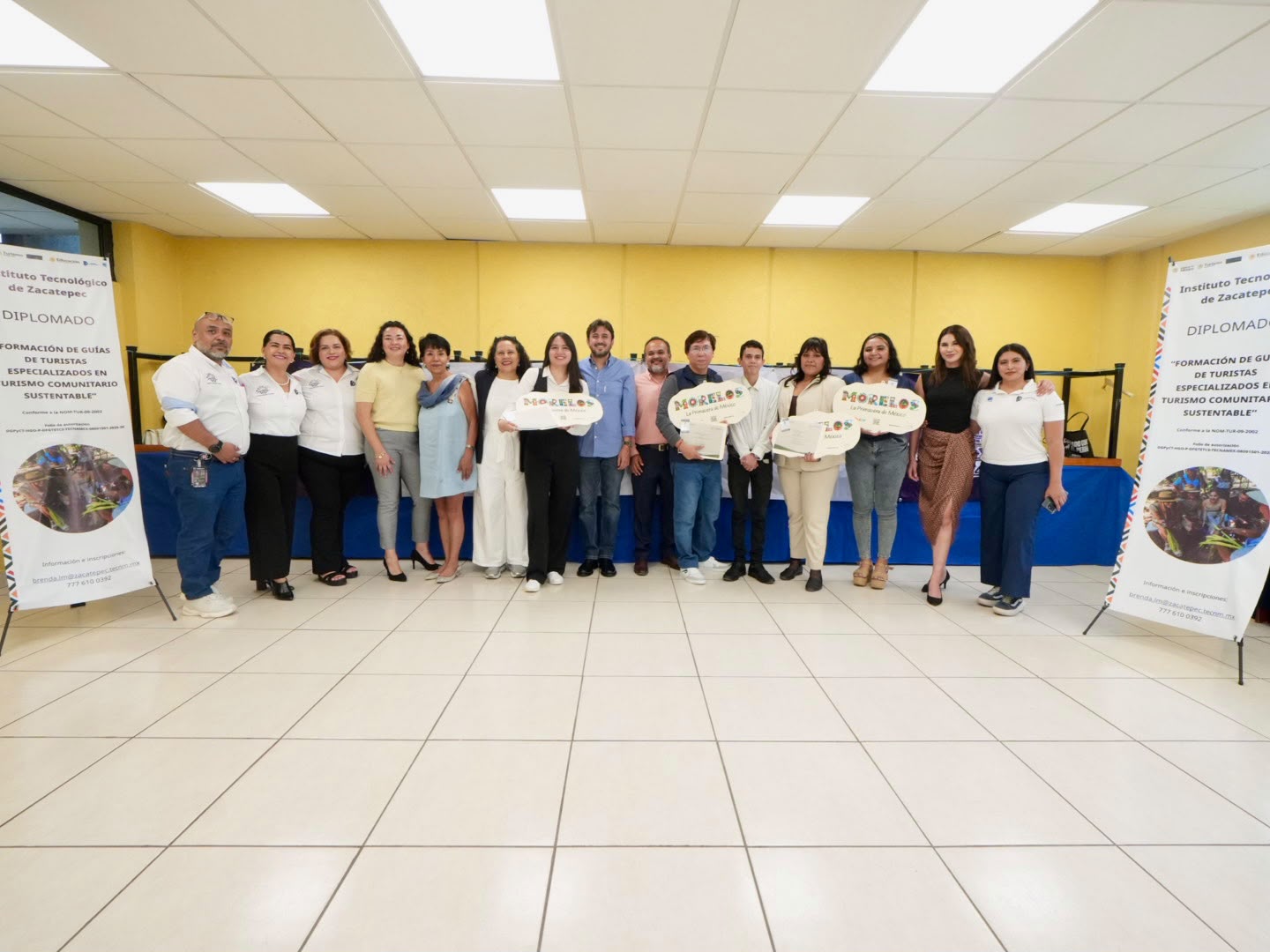 Amplía Morelos red de guías acreditados para fortalecer atención turística
