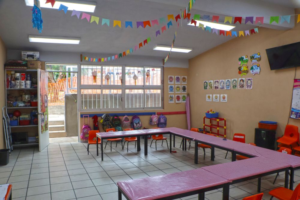 Construye Gobierno de Morelos nuevas aulas en preescolar indígena de Atlatlahucan tras años de solicitudes