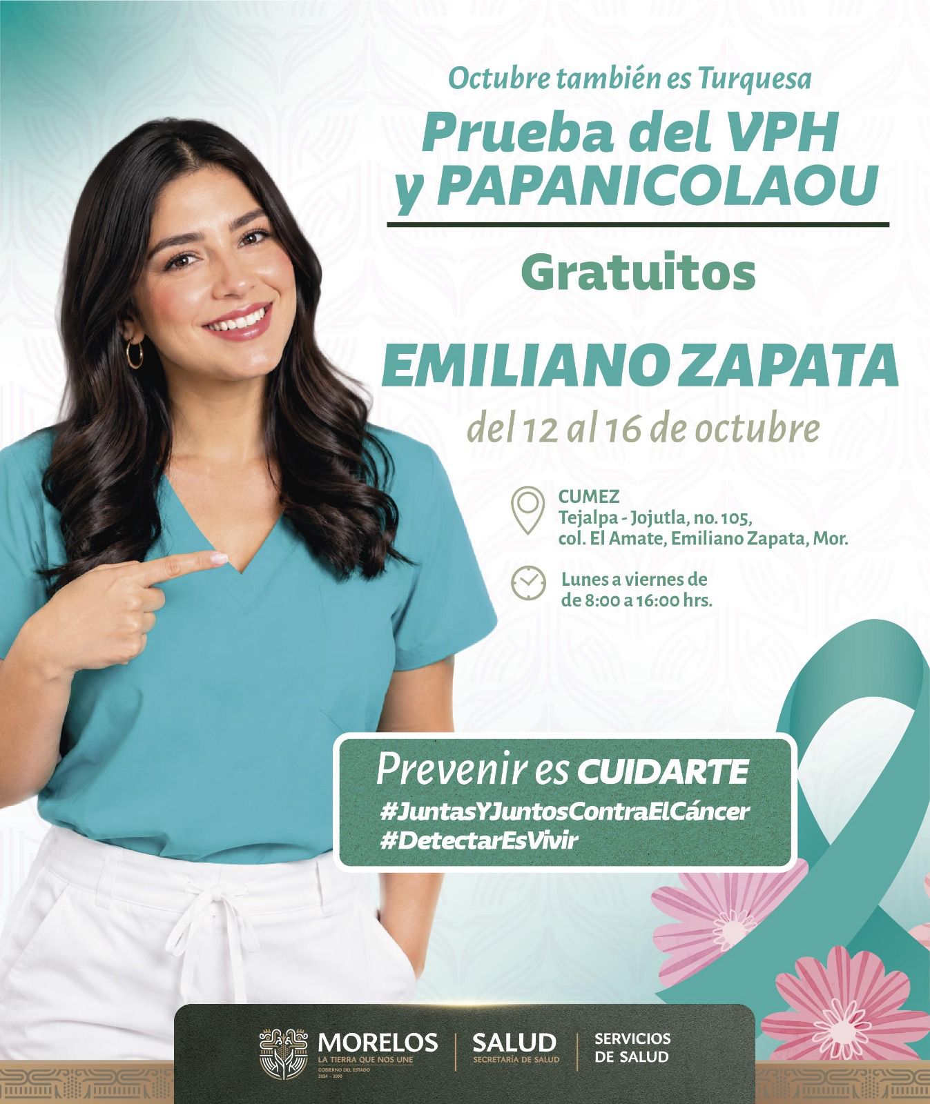 Llevan mastógrafos móviles a Emiliano Zapata y Yautepec para fortalecer la detección oportuna del cáncer de mama