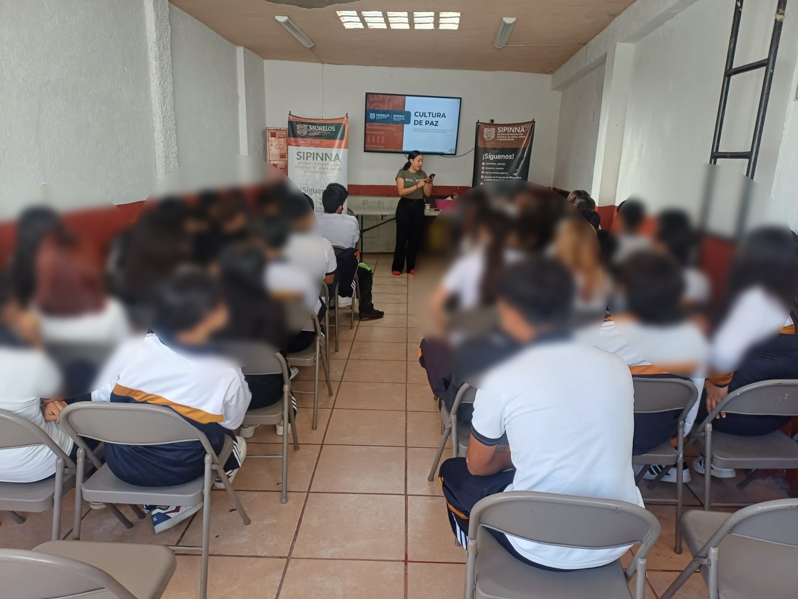 Promueve Sipinna Morelos cultura de paz entre adolescentes de Cuernavaca