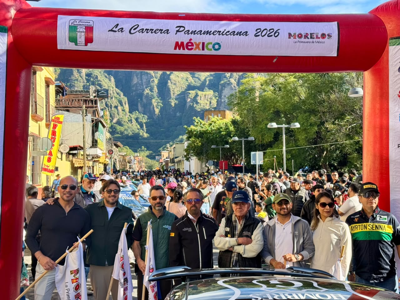 Brilla Morelos con la Carrera Panamericana y muestra al Mundo el Encanto de Tepoztlán