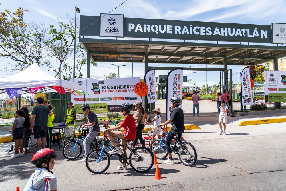 Pone en Marcha Gobierno de Morelos Biosenderos de Paz y Buen Vivir para la convivencia familiar en Ahuatlán
