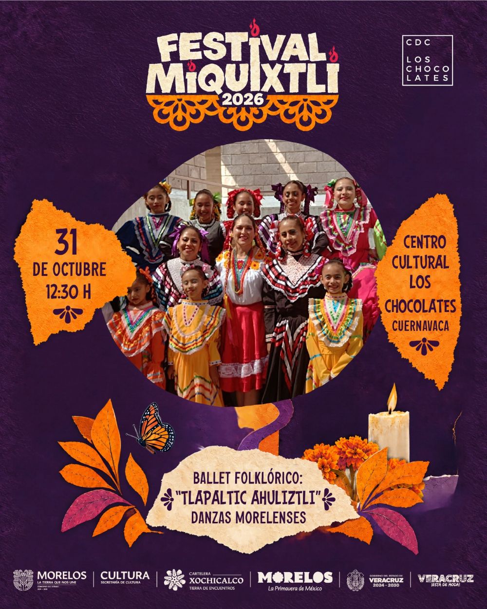 Favorece Gobierno de Morelos la convivencia familiar y la preservación de las tradiciones con actividades gratuitas en Los Chocolates