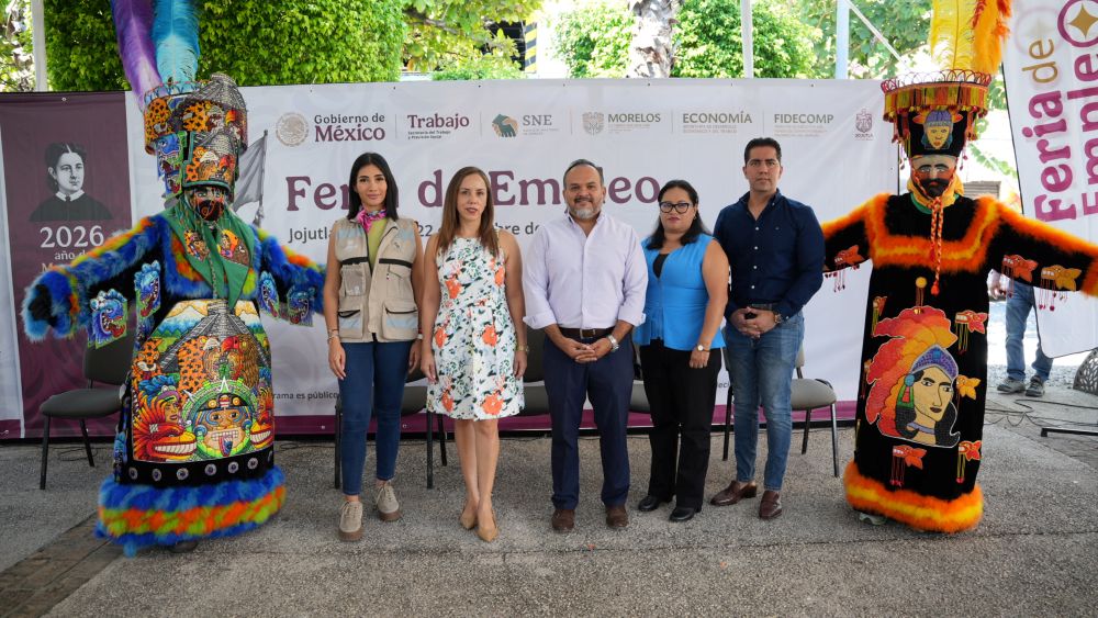 Facilitó Gobierno de Morelos alternativas de empleo formal a la población de Jojutla