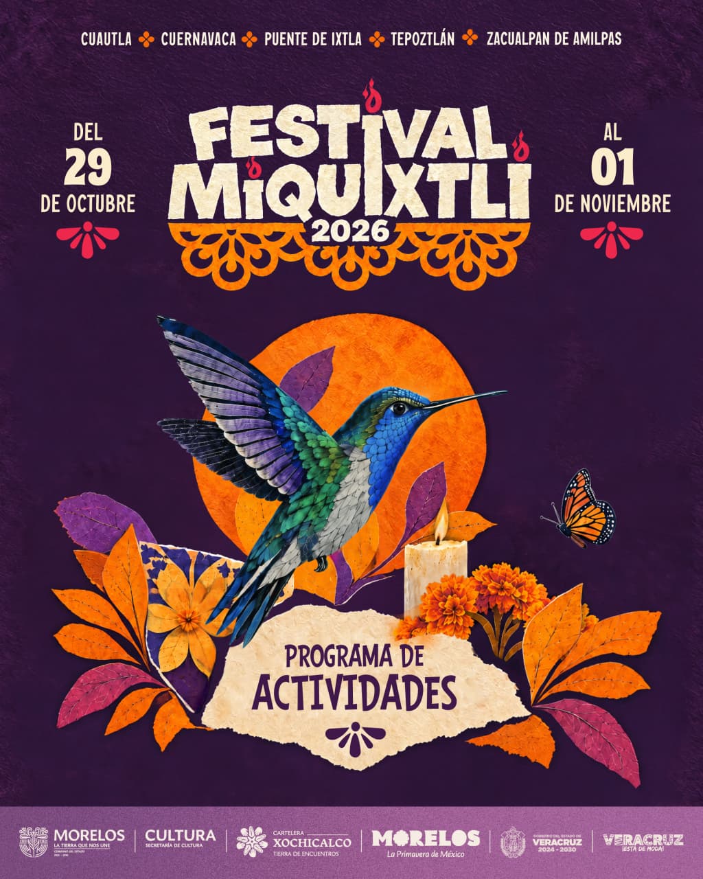 Despertará Miquixtli 2026 imaginación de las infancias con leyendas y tradiciones de Día de Muertos