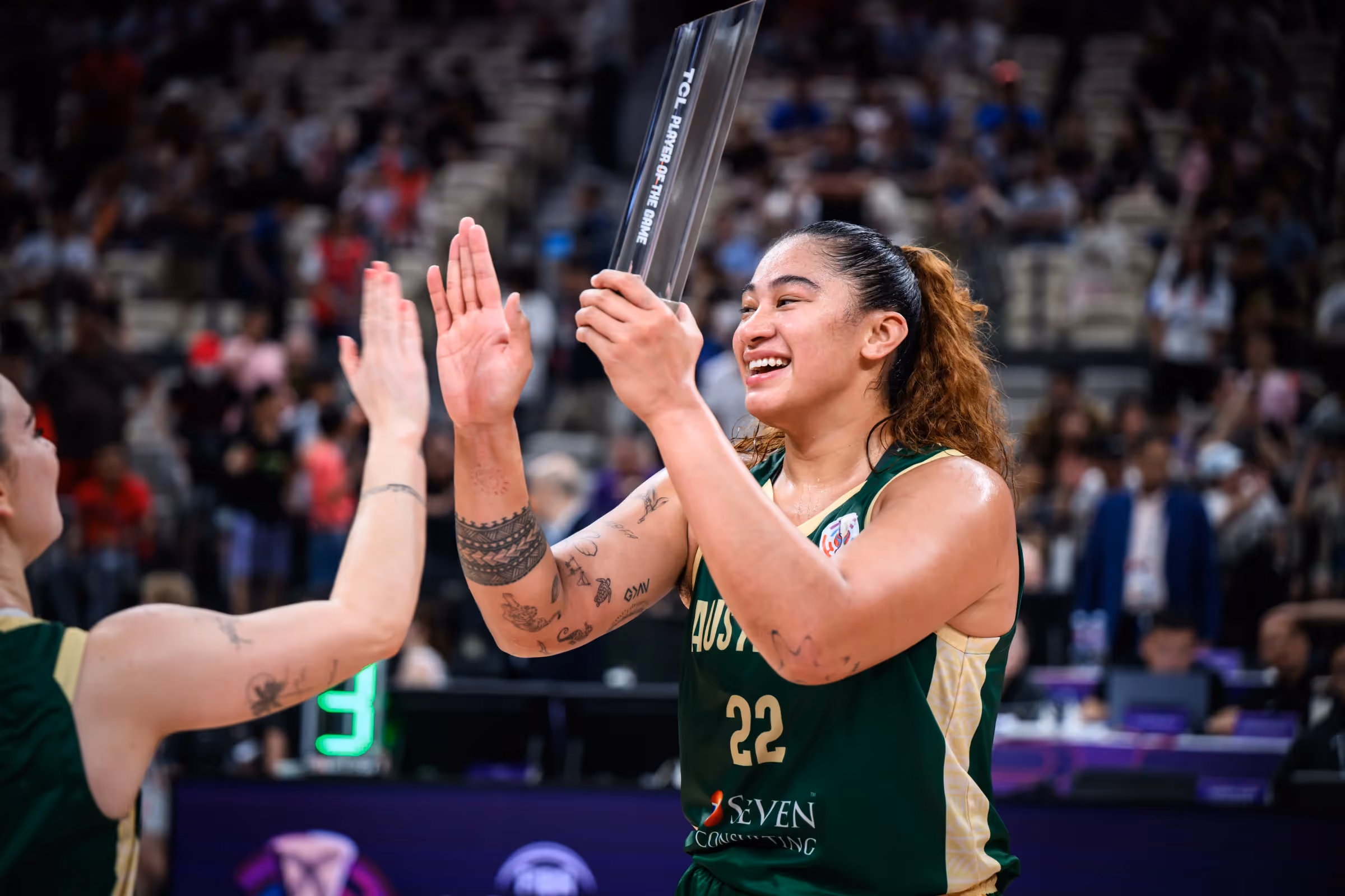 'New legacy': Aokuso leads Opals into semis