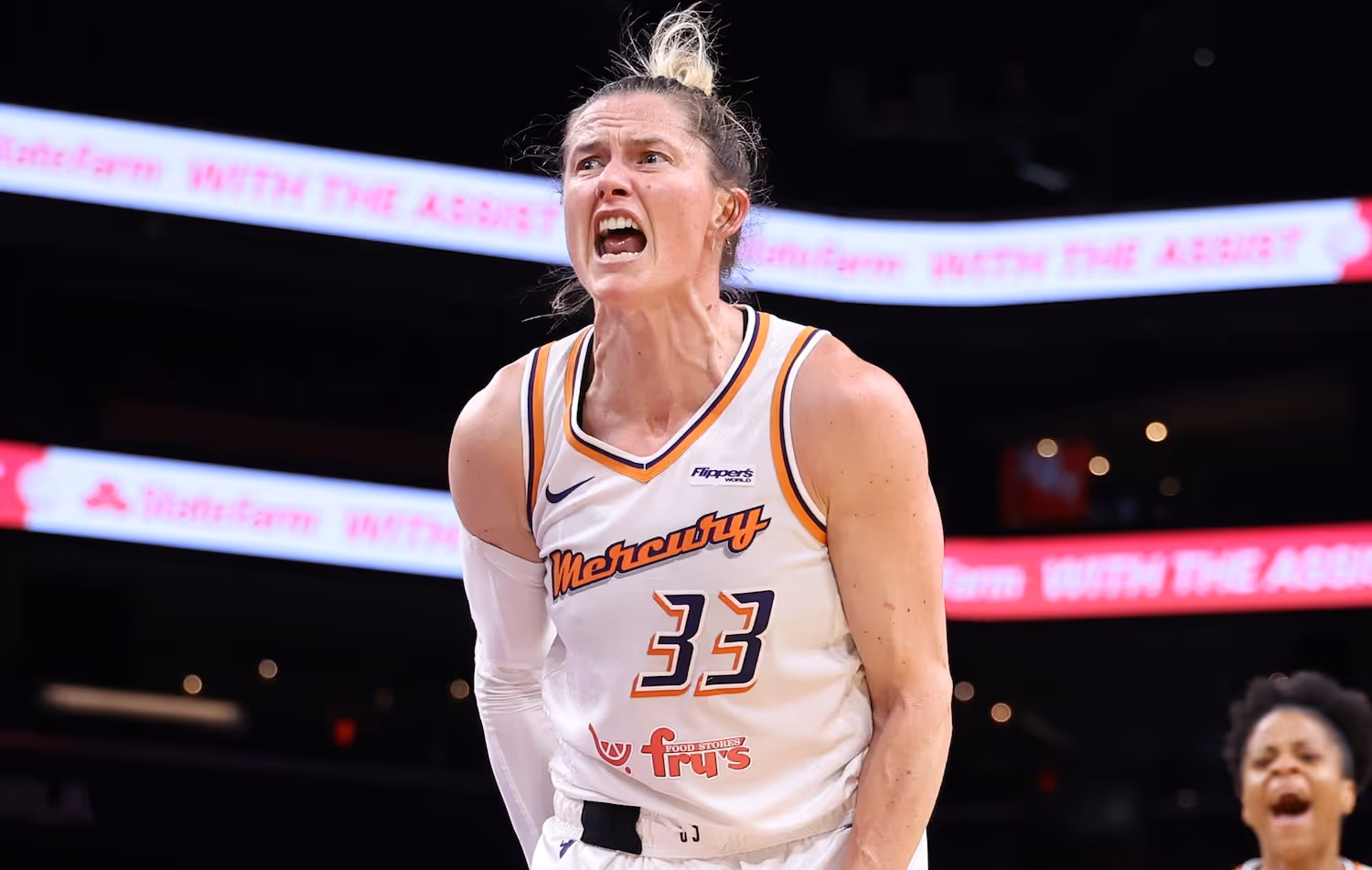 Sami Whitcomb leads WNBA Aussies from front