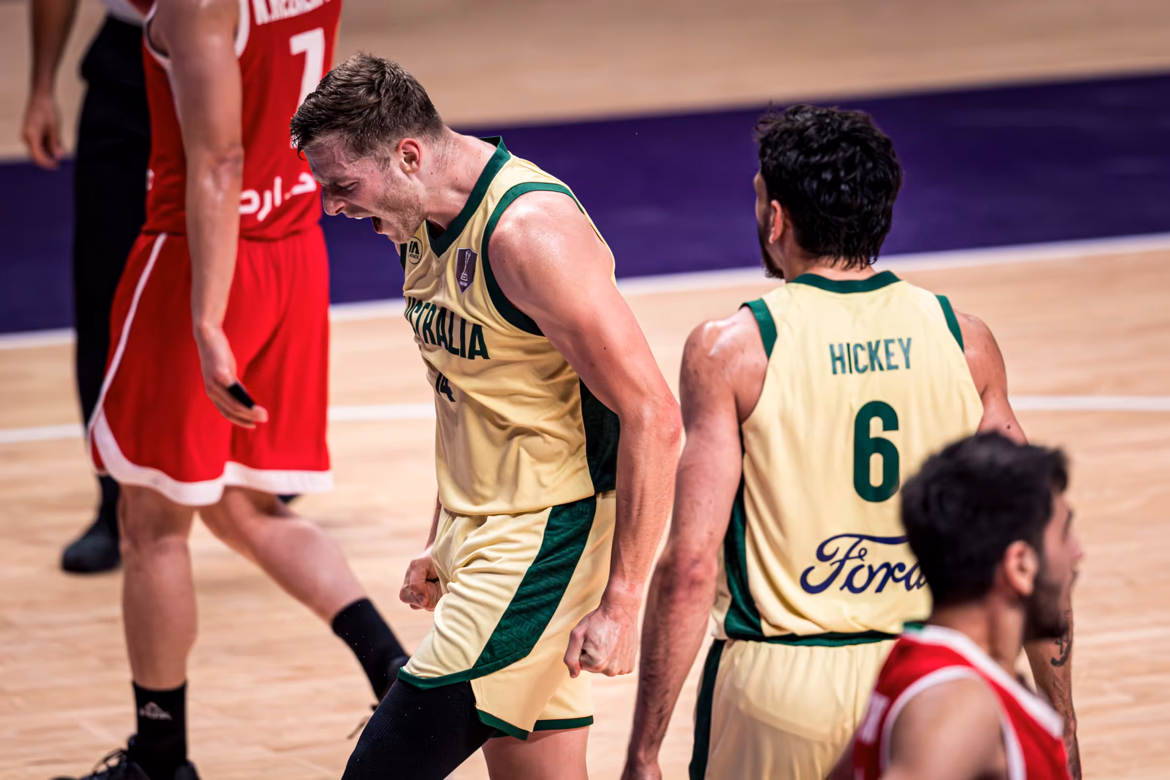 'Grounded' Boomers grind Iran into semi-final dust