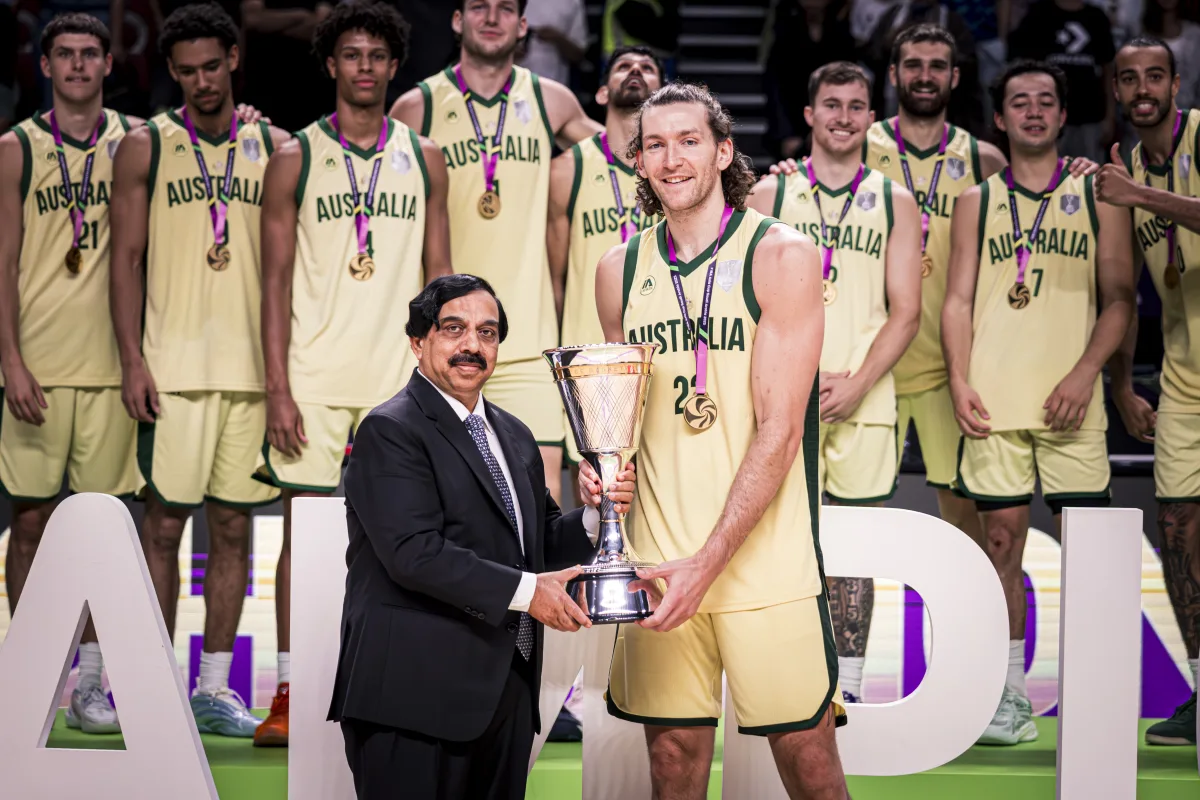 Three-feat: Boomers stay perfect in Asia Cup history