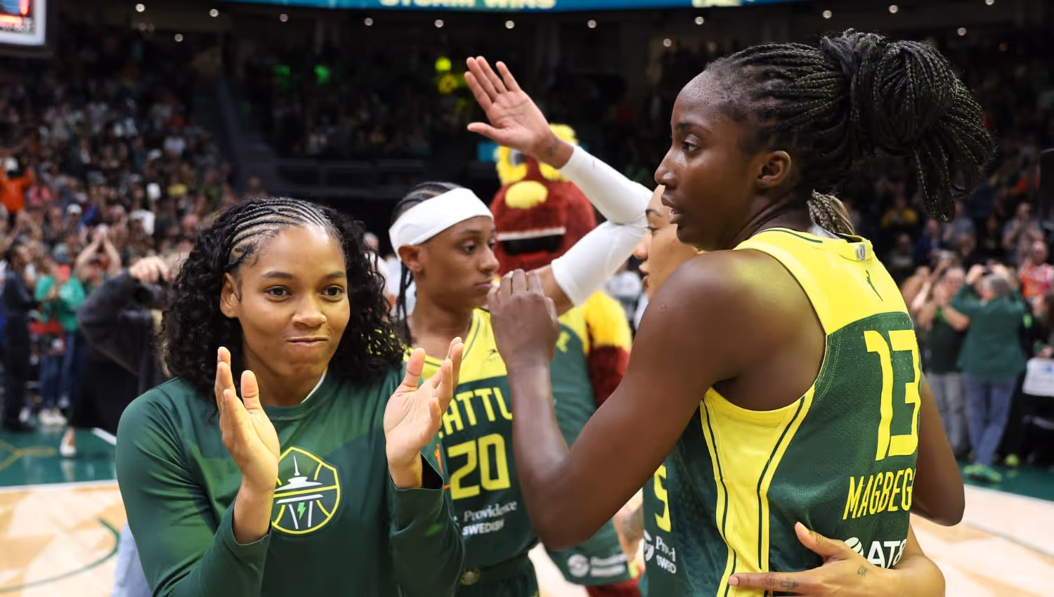 Magbegor helps Seattle Storm into WNBA Playoffs