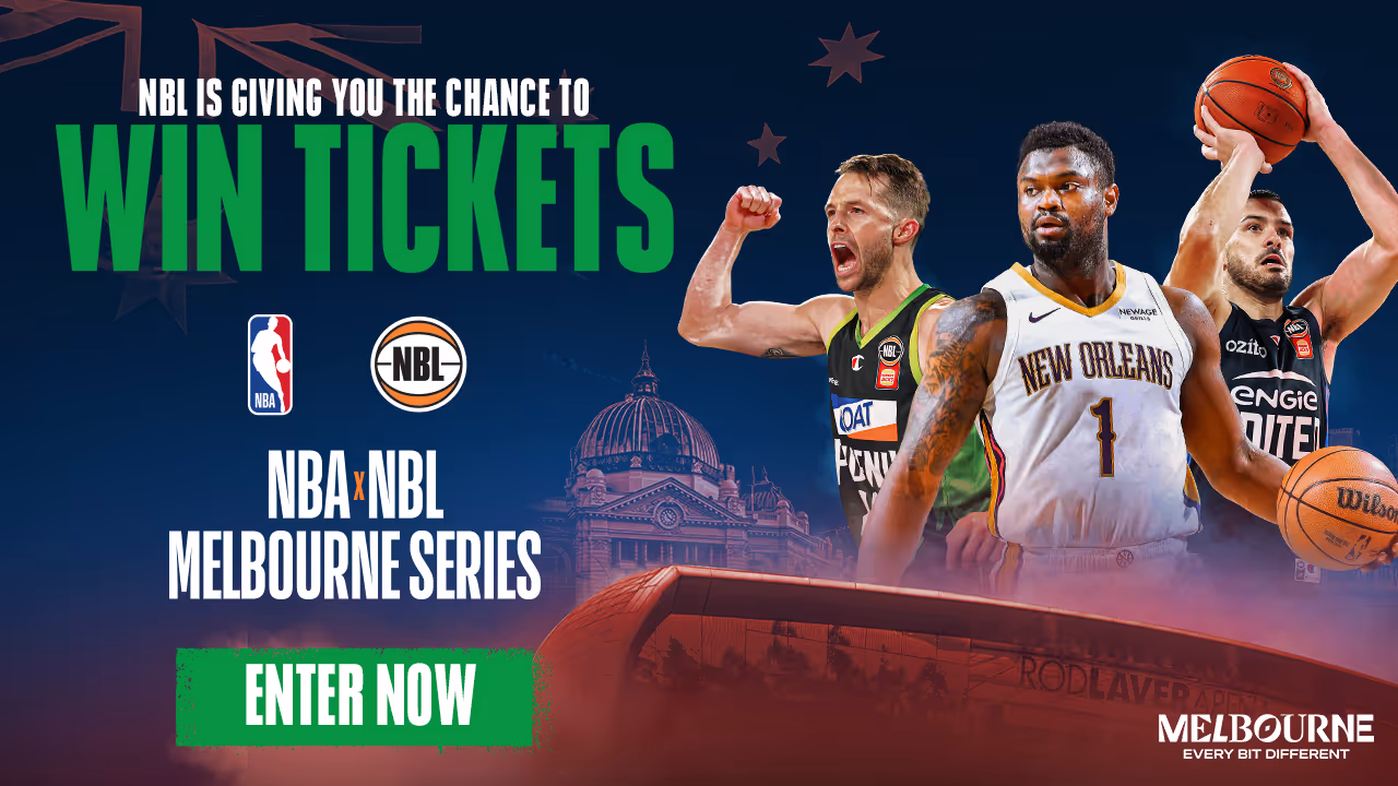 Win tickets to sold-out NBAxNBL series
