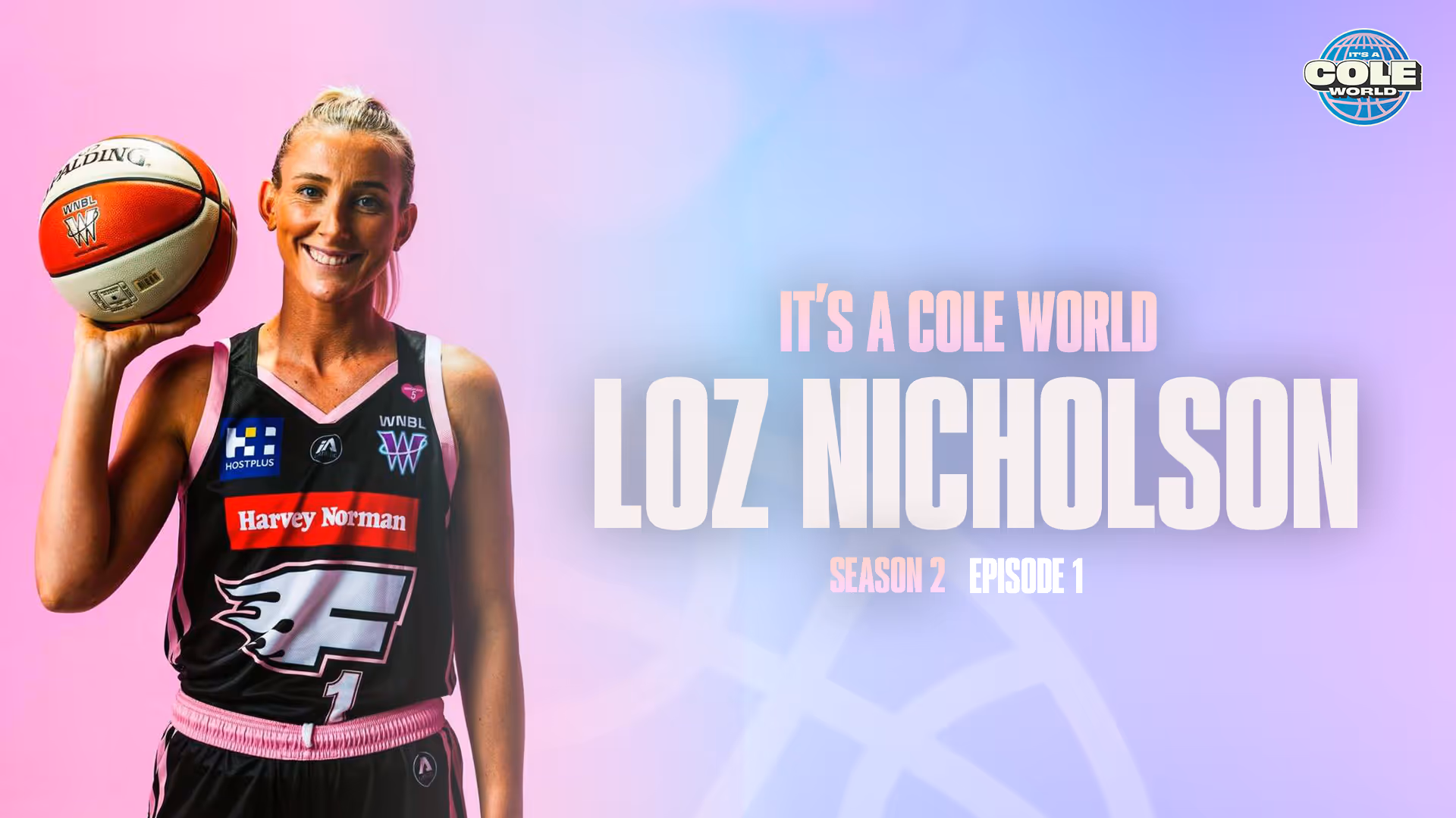 Supermum Lauren Nicholson joins It's a Cole World