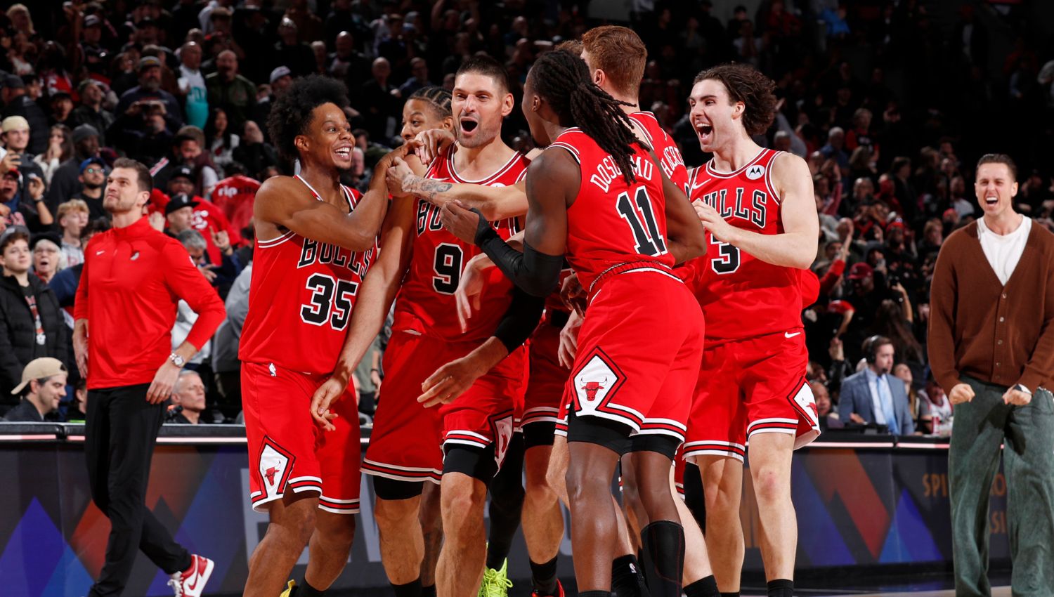 Giddey's Bulls earn buzzer-beating win over Blazers