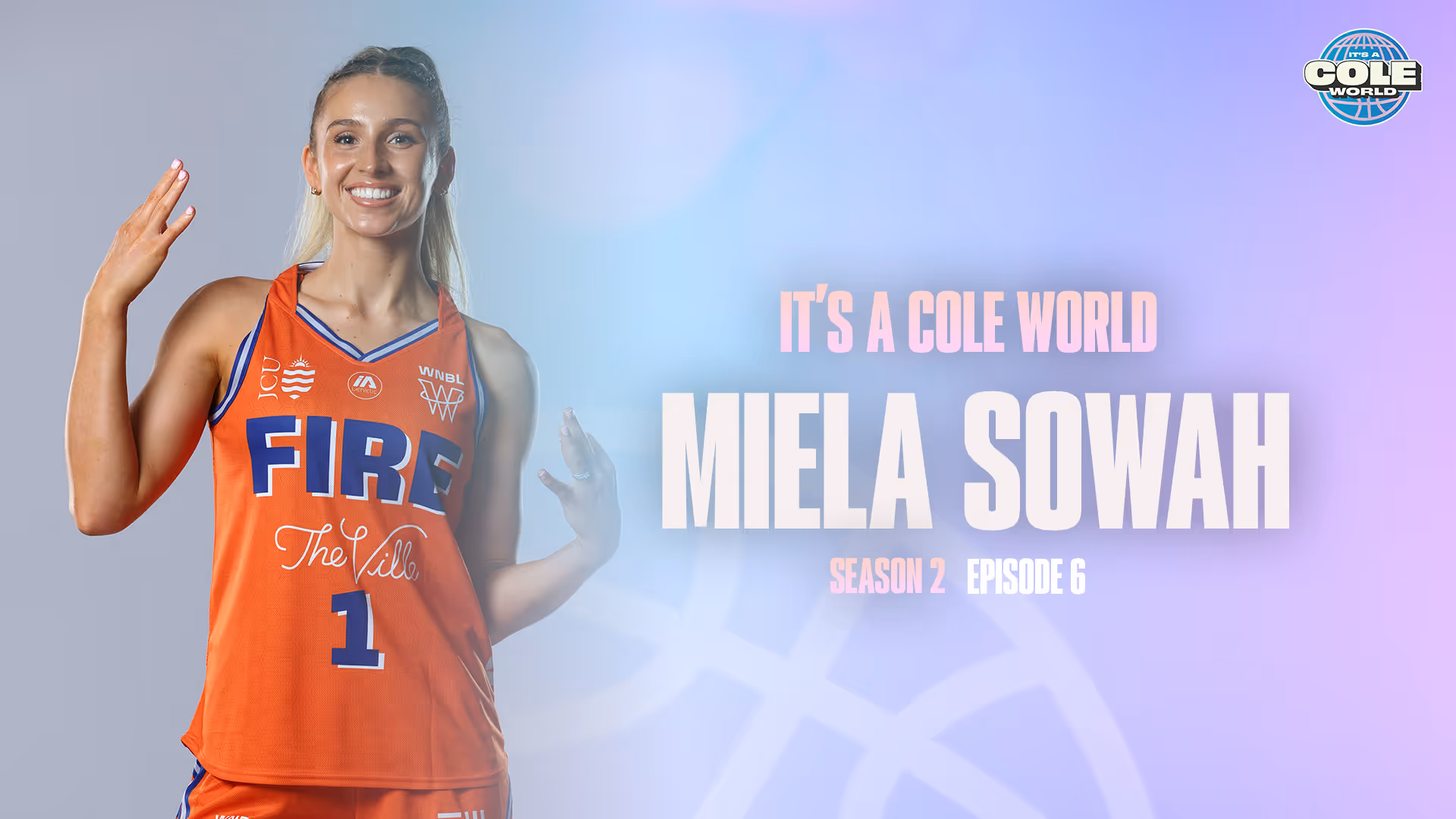Townsville Fire, 3x3 gun Miela Sowah joins It's a Cole World