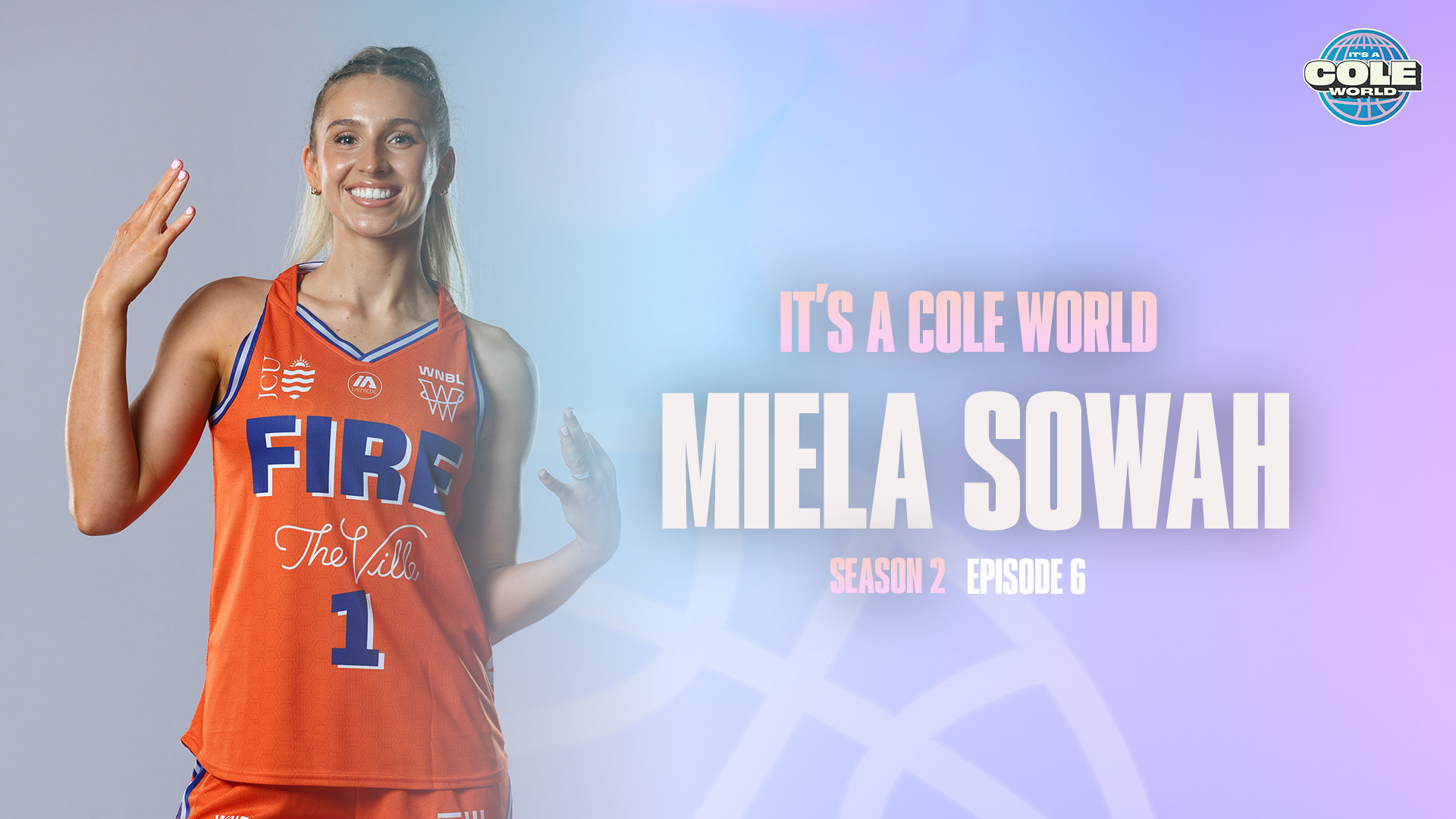 Townsville Fire, 3x3 gun Miela Sowah joins It's a Cole World