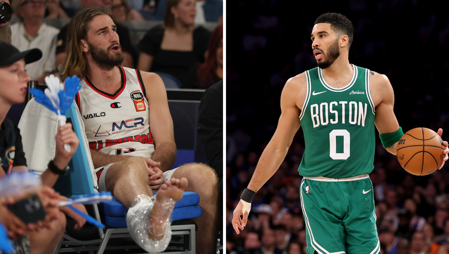 Celtics champ Tatum inspiring Froling comeback