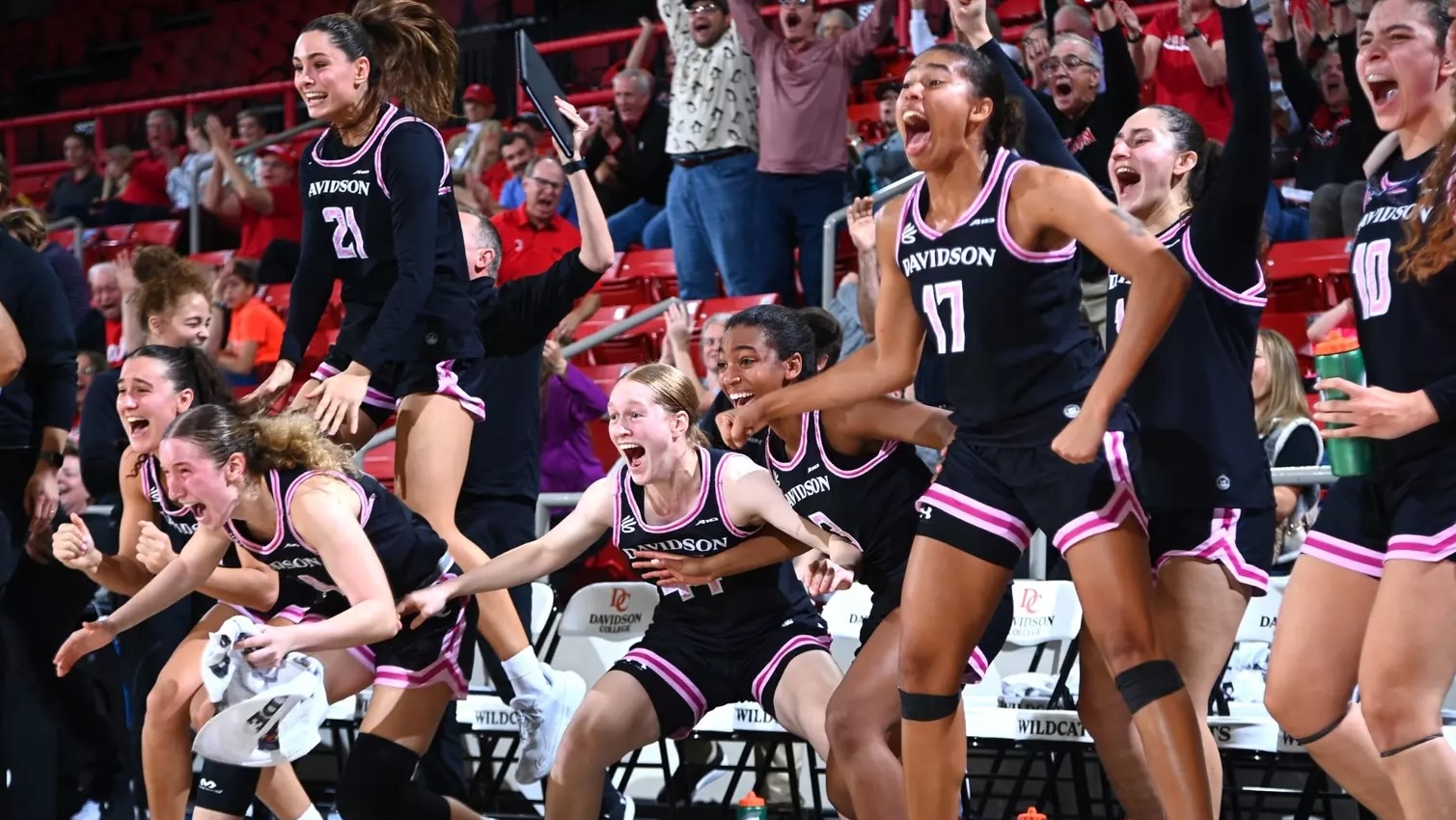 Davidson's triple threat destroy Fordham by 24