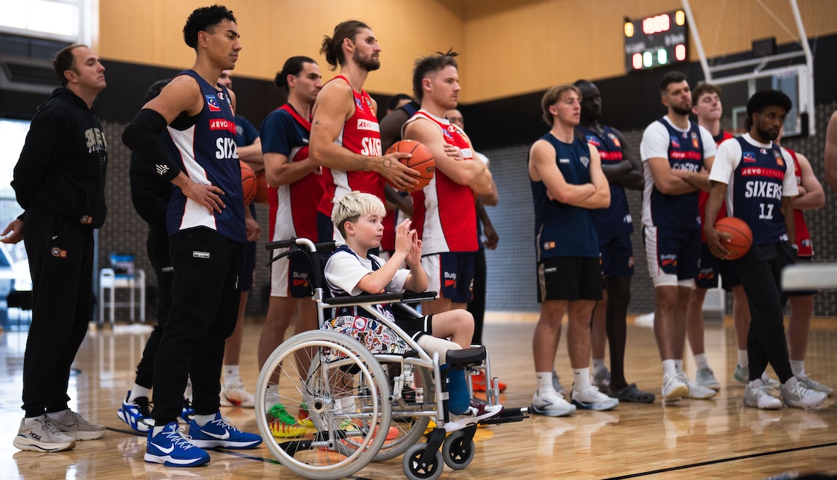 Brock Birmingham and the Adelaide 36ers