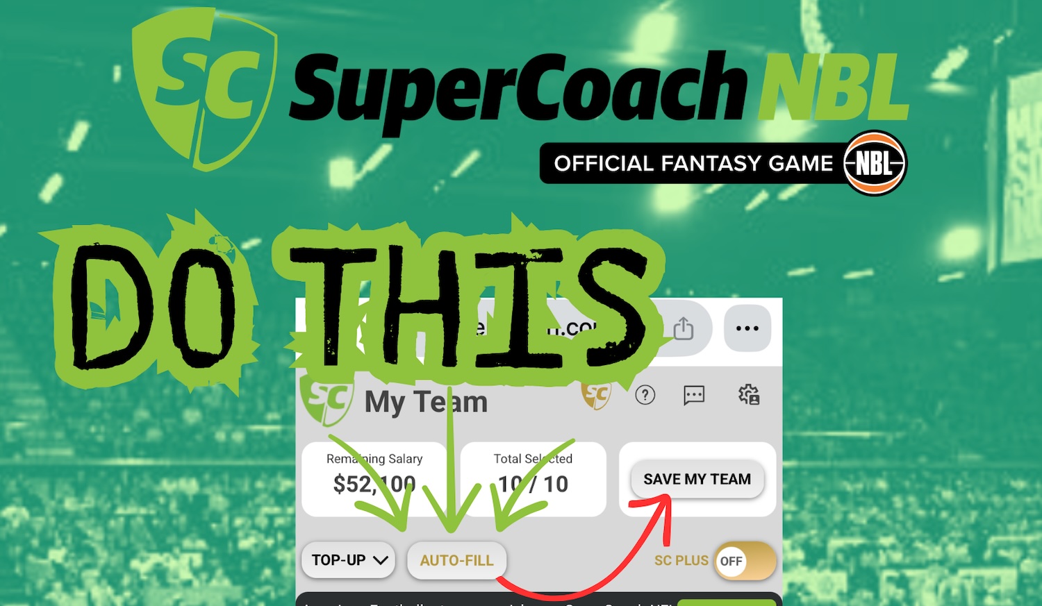 You're just 60 seconds away from being a SuperCoach