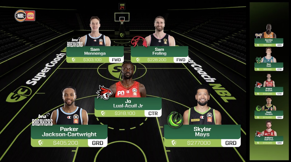 Matt Hickey SuperCoach NBL Team Reveal