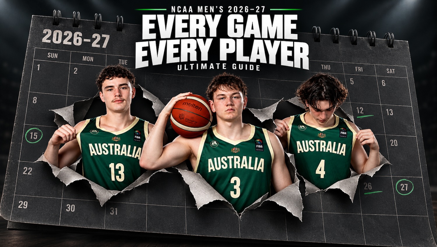 When and where EVERY Australian plays in NCAAM