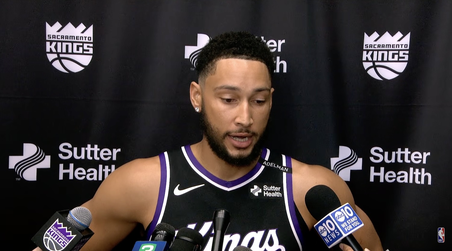 Ben Simmons' blunt one word answer to media critics