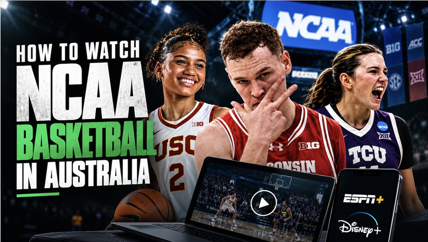Aussie college stars: Find how to watch every one