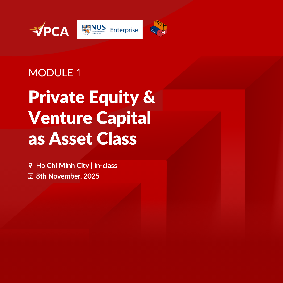 Masterclass: Private Equity & Venture Capital as Asset Class