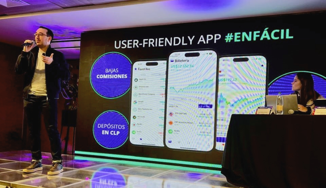David Cosoi exponiendo Zesty App.