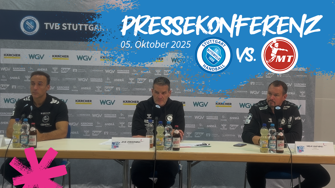 TVB Stuttgart vs. MT Melsungen – Pressekonferenz