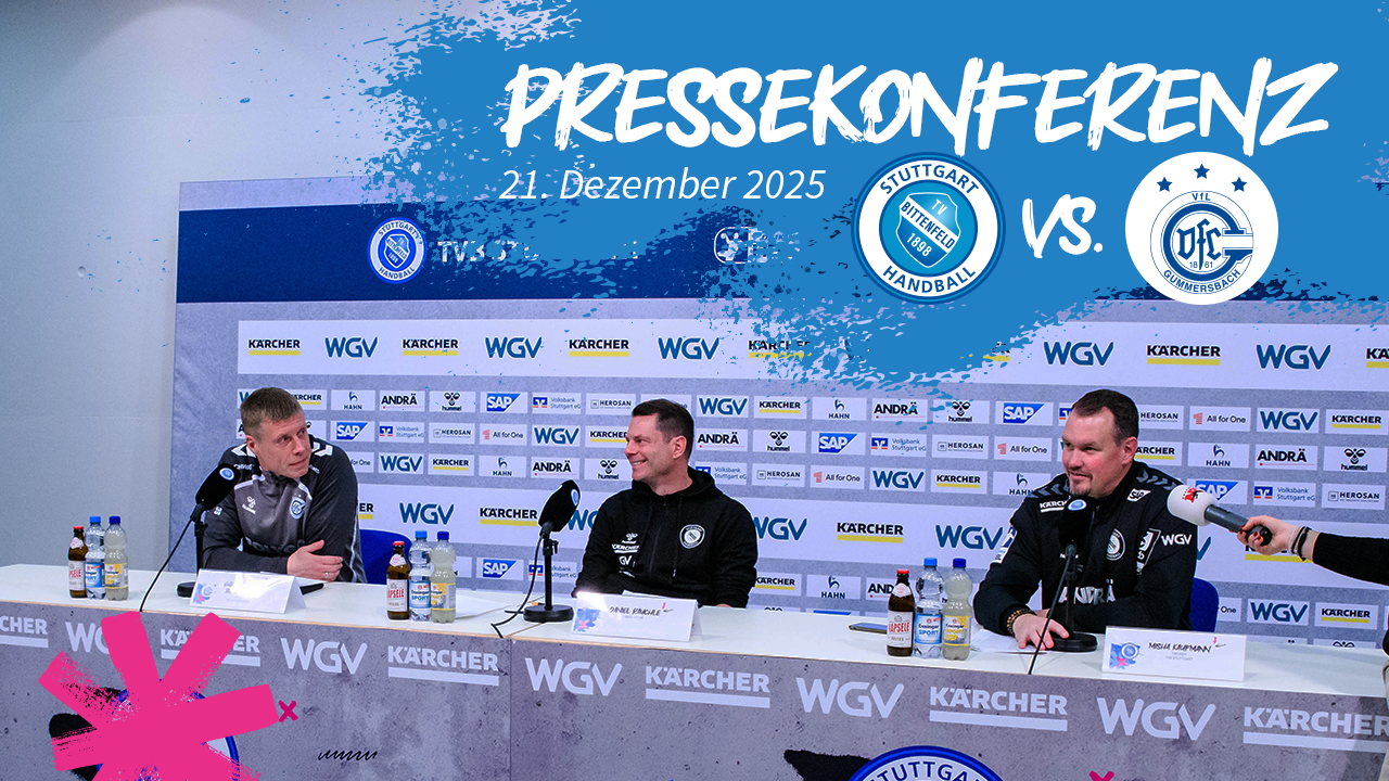 TVB Stuttgart vs. VfL Gummersbach | Die Pressekonferenz nach dem Spiel!