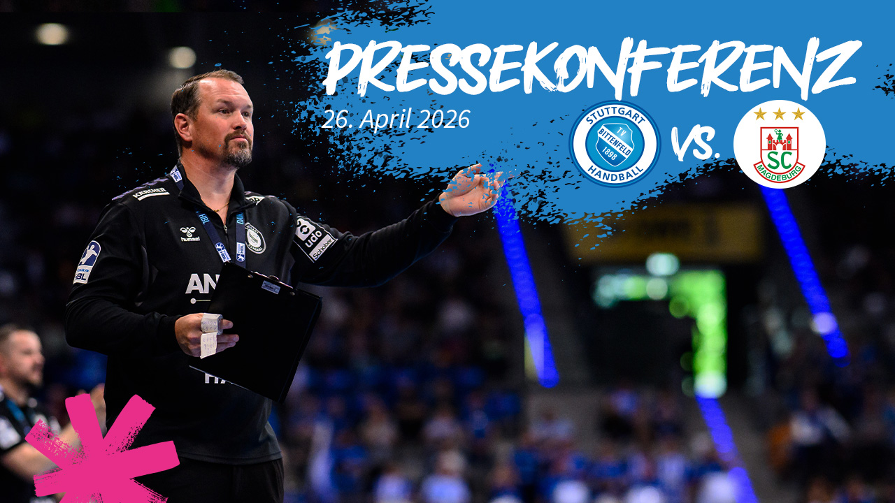 TVB Stuttgart vs. SC Magdeburg | Die Pressekonferenz nach dem Spiel!
