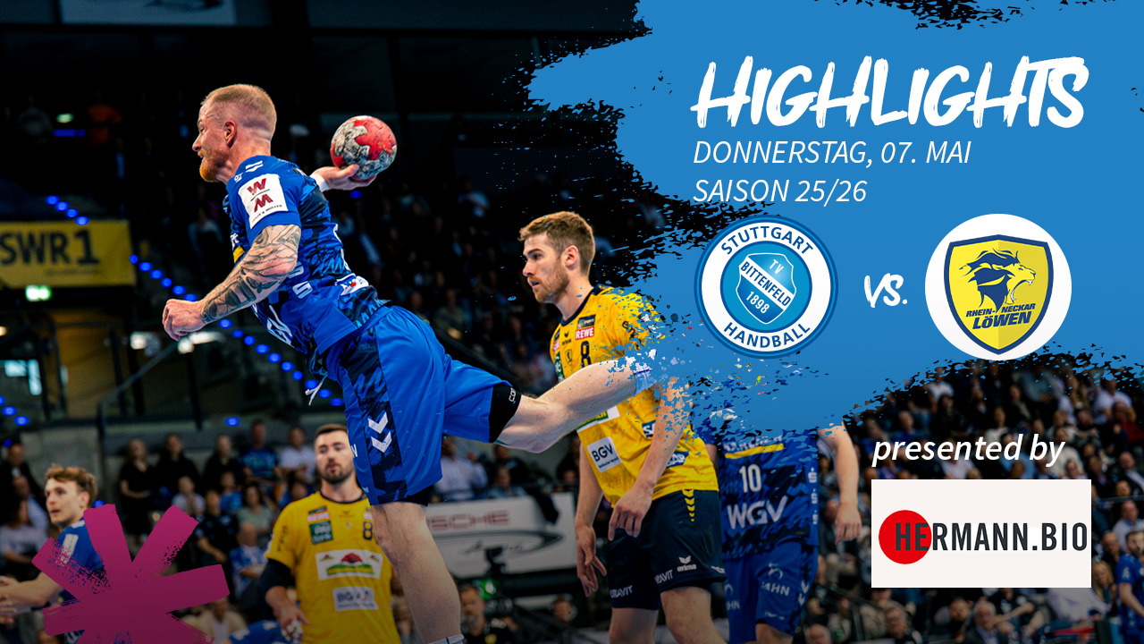 TVB Stuttgart vs. Rhein-Neckar Löwen – Highlights | DAIKIN HBL – presented by HermannBio