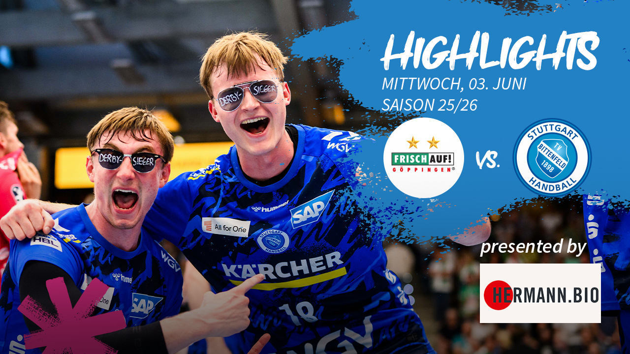 FRISCH AUF! Göppingen vs. TVB Stuttgart – Highlights | DAIKIN HBL – presented by HermannBio